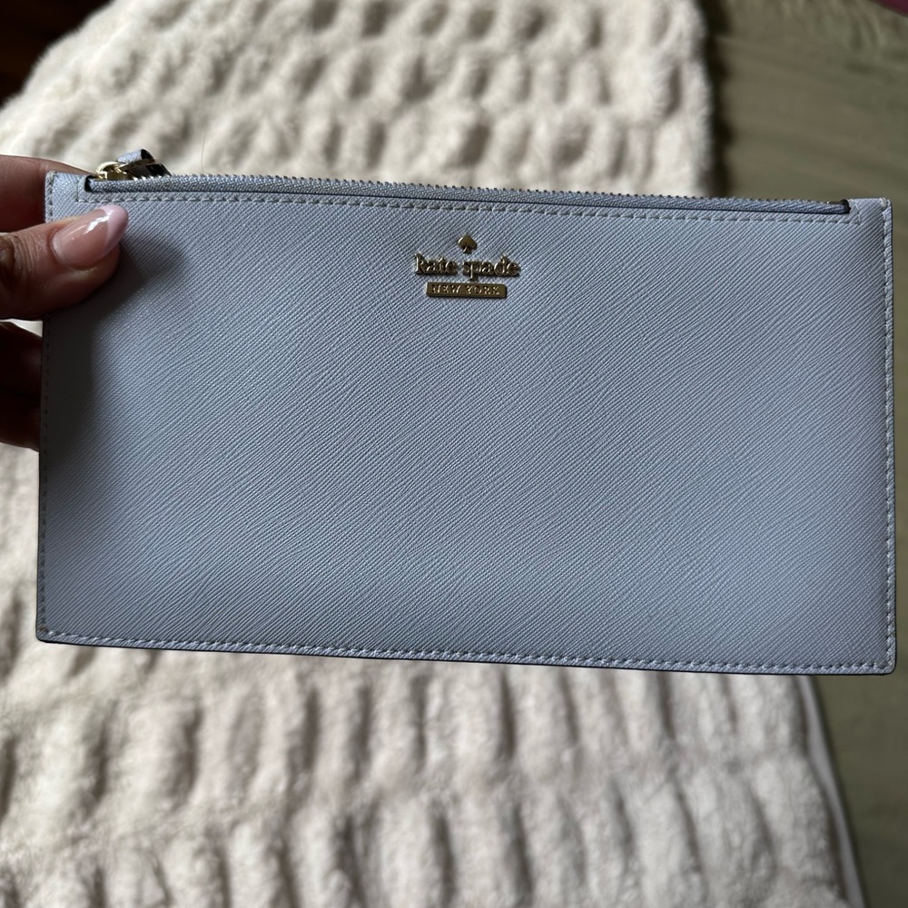 Kate Spade Light Blue Wristlet
